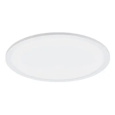 450mm Modern Sleek Ceiling Light White Slim Round Low Profile 28W LED 4000K