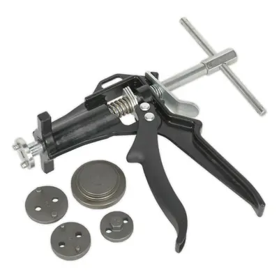 5 Piece Brake Piston Wind-Back Tool Kit - Push & Wind Break Caliper - One-Handed