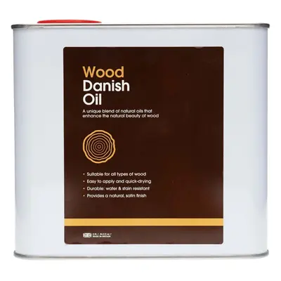 (2.5L) Clinic Danish Oil for Wood - Premium Oil to Enhance The Natural Beauty of Oak