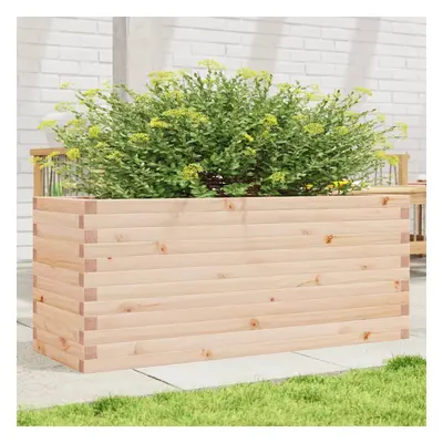 vidaXL Garden Planter 110x40x46 cm Solid Wood Pine