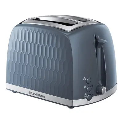 Russell Hobbs Honeycomb Slice Toaster (Extra wide slots, High lift feature, Browning levels, Fro