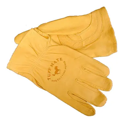 Tuff Mate Gloves Cutting Horse Glove Tan