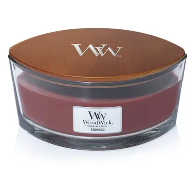 WoodWick Ellipse Scented Candle Redwood 16oz | Up to Hours Burn Time