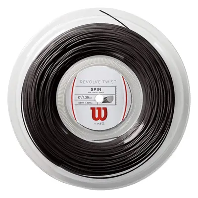 Wilson Revolve Twist Tennis String - 200m Reel Grey