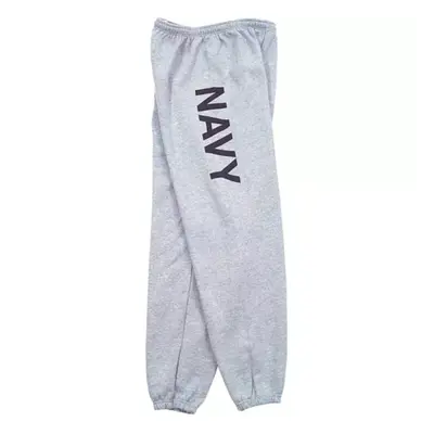 Navy Mens Sweatpant Grey