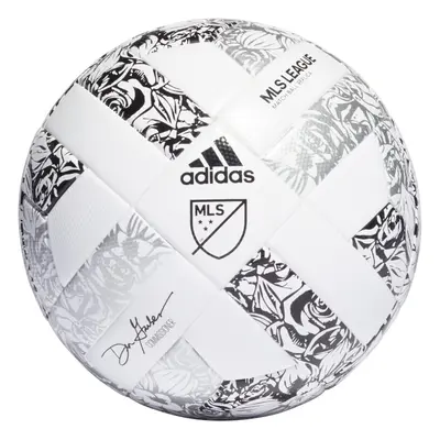 adidas Unisex-Adult MLS League Nativo Ball White/Silver Metallic/Blac