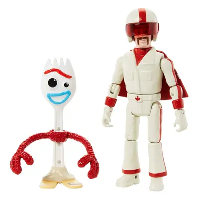 Disney Pixar Toy Story Storytelling 2-Pack with 3' Tall Forky and 5.9' Tall Duke Caboom Posable 