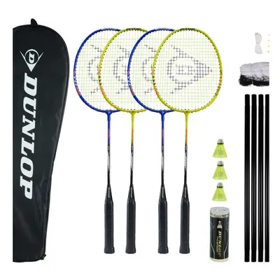 Dunlop Sports Nitro-Star SSX 1.0-4 Player Badminton Set with Net