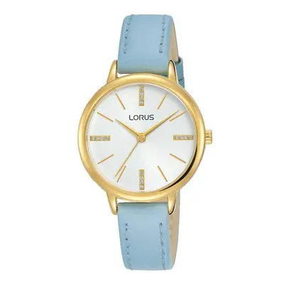 Lorus Blue Leather Strap Women's Watch