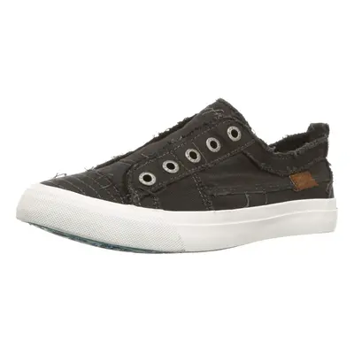 Blowfish Malibu womens Play Sneaker Black Smoked canvas US