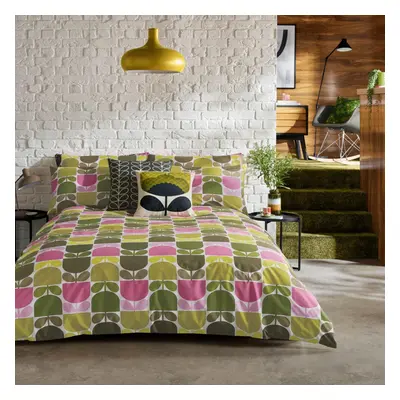 Orla Kiely Multi Block Stem BeddingBedding: Duvet Cover & Pillowcase Set, Double 200x200cm