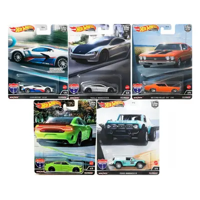 Hot Wheels Premium Edition Car Culture Real Riders 1:64 FULL SET OF