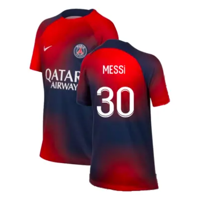 (SB) PSG Pre-Match Shirt (Midnight Navy) - Kids (Messi 30)