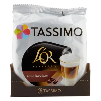 L'OR Latte Macchiato Coffee Pods Count ( Pack of 5) (40 drinks)