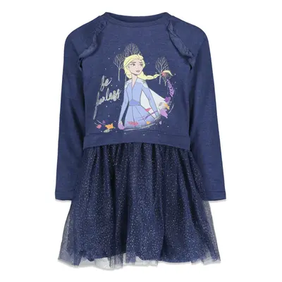 Disney Frozen Elsa Big Girls Dress Purple