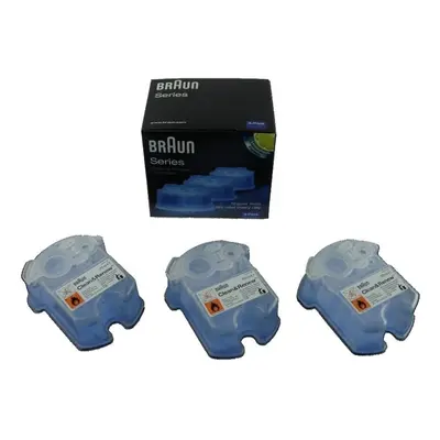 Braun CCR3 Clean & Renew Refill Cartridges - 3-Pack