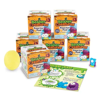 Learning Resources LER3831 Beaker Creatures Series 6-Pack Reactor Pods