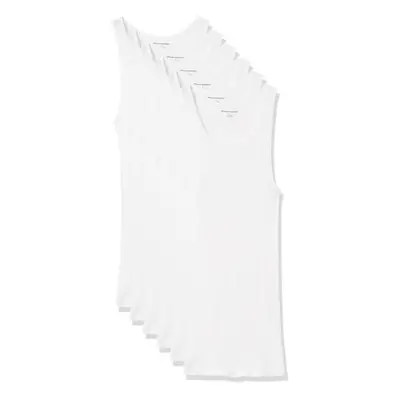 Amazon Essentials Mens Tank Undershirts Pack of White X-Large