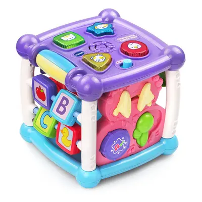 VTech Busy Learners Activity Cube, sides of play, Purple