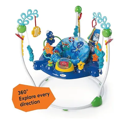 Baby Einstein, Neptune's Ocean Discovery Baby Activity Jumper & Bouncer, Play Centre with Remova