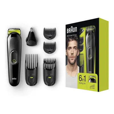 Braun 6-in-1 All-in-one trimmer MGK3021 Beard Trimmer & Hair Clipper