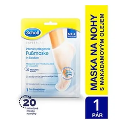 Scholl - Pedi Mask Expert Care Foot Mask - Nourishing foot mask with macadam oil