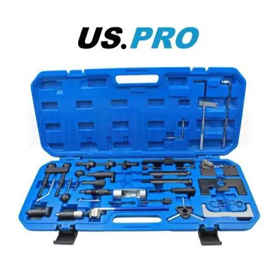 US PRO Tools Engine Belt Adjust Locking Timing Tool Kit Petrol Diesel Set Compatible with Audi V