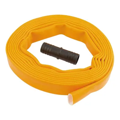 Layflat Hose with Adaptor, 5m x 25mm