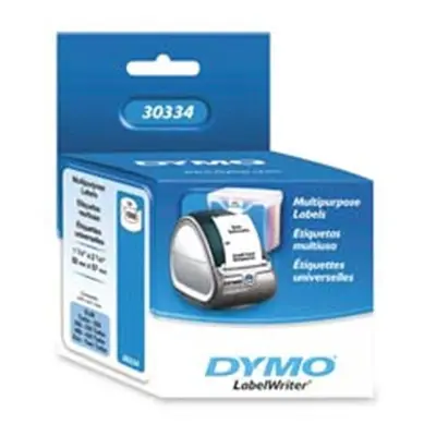 Dymo Corporation Multipurpose Labels- Medium- 2-.25in.x1-.25in.- 1000-RL- White