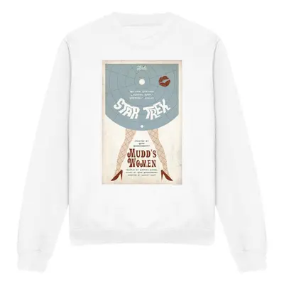 (M, White) Star Trek Unisex Adult The Original Series Episode Sweatshirt