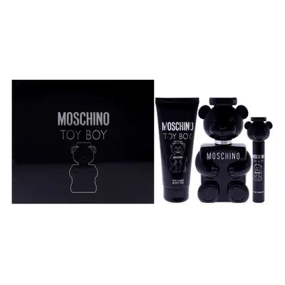 Moschino Toy Boy by Moschino for Men - Pc Gift Set 3.4oz EDP Spray