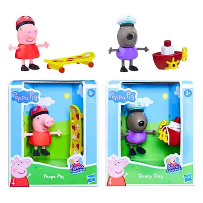 Peppa Pig - 3"" 8cm Poseable Articulated Figure & Accessory Sets - Pep