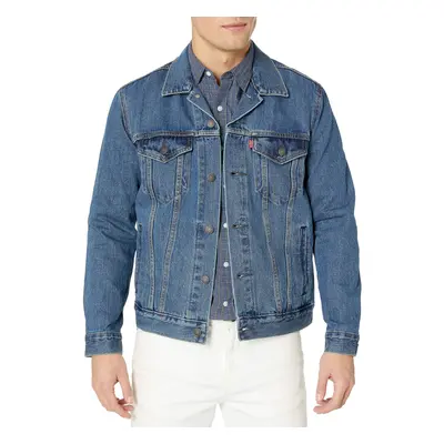 Levis Mens The Trucker Jacket Medium Stonewash X-Small