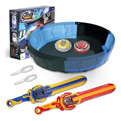 INFINITY NADO Bey Battling Blade Toys Battle Set for with Detachable Stadium Spinning Tops & Swo