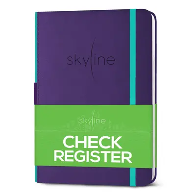 Skyline check Register - Accounting Ledger Log Book for Income Expens