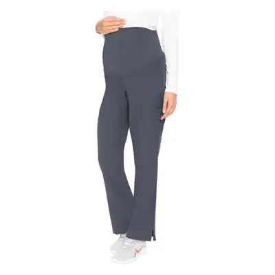 Med couture Womens Maternity Pant Pewter X-Small