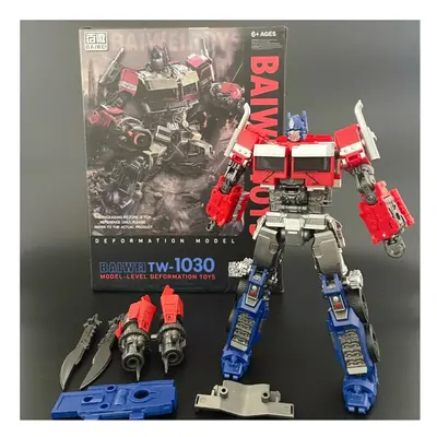 (TW-1030B With Box) New Transformation Toys Movie Anime Robot Car Model Action Figure Boy Kids G