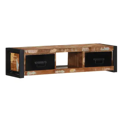 (Solid reclaimed wood) vidaXL TV Cabinet 100x30x25 cm Solid Rough Wood Mango tv stand tv sideboa