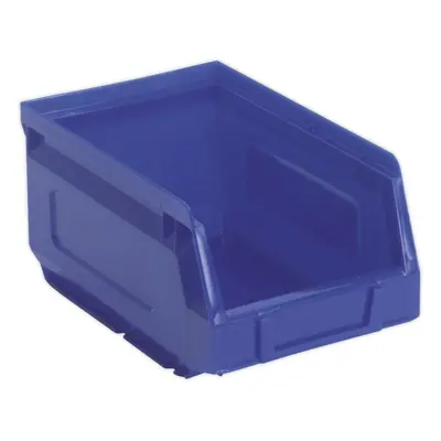 48 PACK Blue x x 85mm Plastic Storage Bin - Warehouse Parts Picking Tray