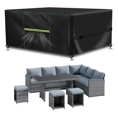 (242x182x100cm) Garden Furniture Cover With Air Vent