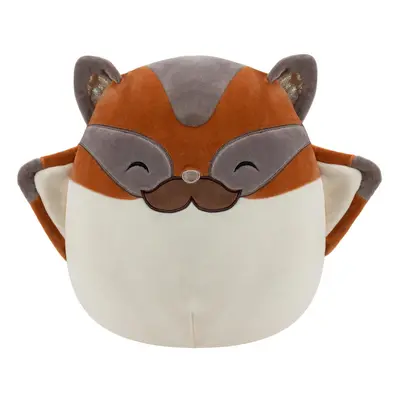 Squishmallows Tansy Brown and Cream Sugar Glider with Mustache