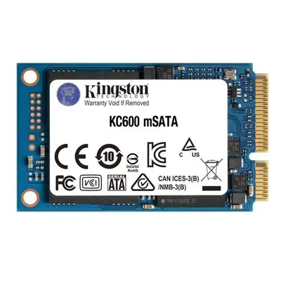 Kingston Technology KC600 mSATA GB Serial ATA III 3D TLC