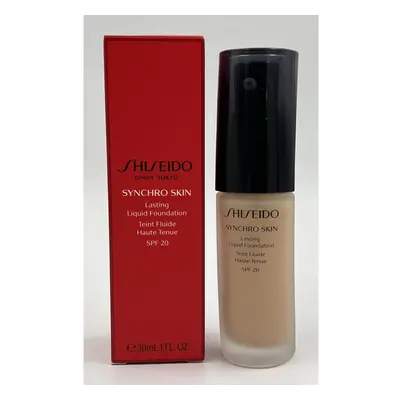 SHISEIDO SYNCHRO SKIN LASTING LIQUID FOUNDATION SPF20 SHADE # NEUTRAL