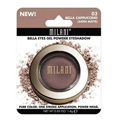 Milani Bella Eyes Gel Powder Eyeshadow Cafe 0.05 Ounce