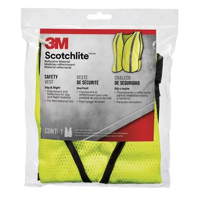 3M SL SFTY VEST MESH YLW(Pack of 1)