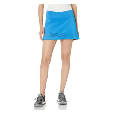 adidas Women's Tennis Premium Skirt Blue Rush (Primegreen) Small