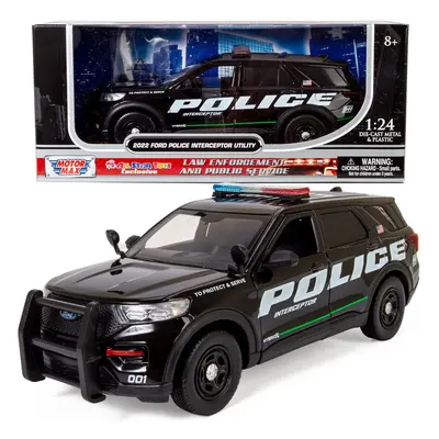 All Star Toys Ford Explorer Police Interceptor Utility Promo 1:24 Diecast Model Car Exclusive Mo