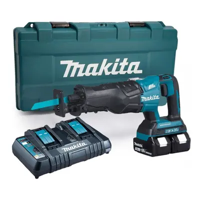 Makita DJR360PT2 18v 36v Cordless Brushless Reciprocating Saw - x 5.0ah Batt