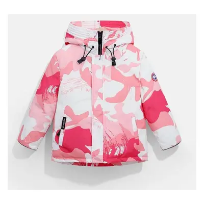 (pink, 150cm) Children&apos;s Winter Coat Camouflage Graffiti Down Jacket Thickened Baby Cotton 