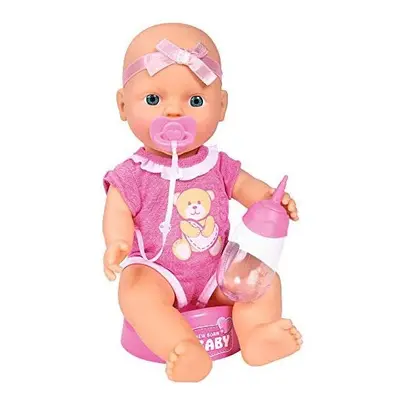 Simba New Born Baby Doll, Full Vinyl Doll with Drinking and Weting Function, with Birth Certific